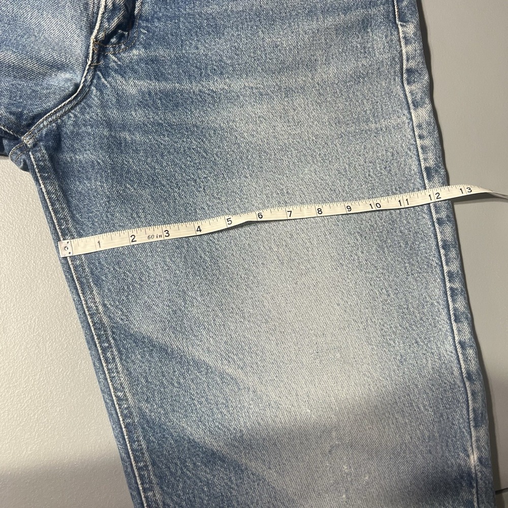 VTG Y2K‎ Carhartt B17 DST Light Washed Blue Denim Work Jeans Size 36x34 - Picture 5 of 10